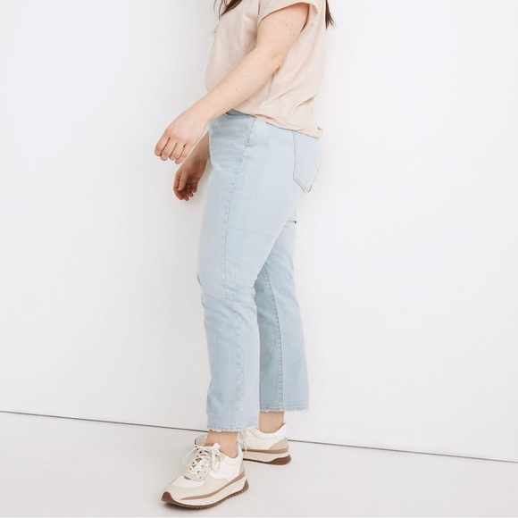 NWT Madewell Slim Demi-Boot Jeans Bellmeade Wash Size 30 - Picture 5 of 14